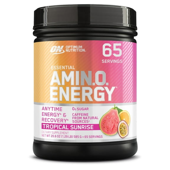 Optimum Nutrition Amino Energy, Tropical Sunrise, 65 srv