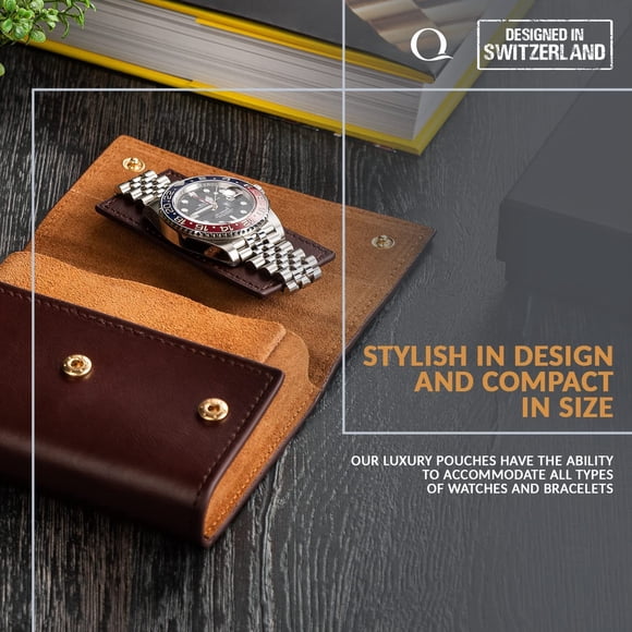 Funda de viaje para reloj Double Qwatch QWATCHBANDS