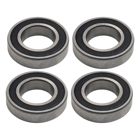 4 Pcs Bike Wheel Bearings 1614-2RS Bicycle Axle Sealed Bearing 9.53x28.58x9.53mm