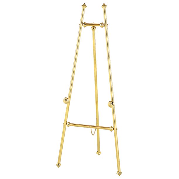 Quartet Decorative Brass Display Easel 59 Tripod Base Display Easels