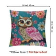 thumbnail image 4 of Owl Luggage for Girl Boy Travel Rolling Suitcase with Wheel Kid Luggage Set with Backpack Neck Pillow Name Tag, 4 of 7