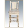 thumbnail image 1 of Back Barstool with Laser Engraved Bronc Design, 1 of 1