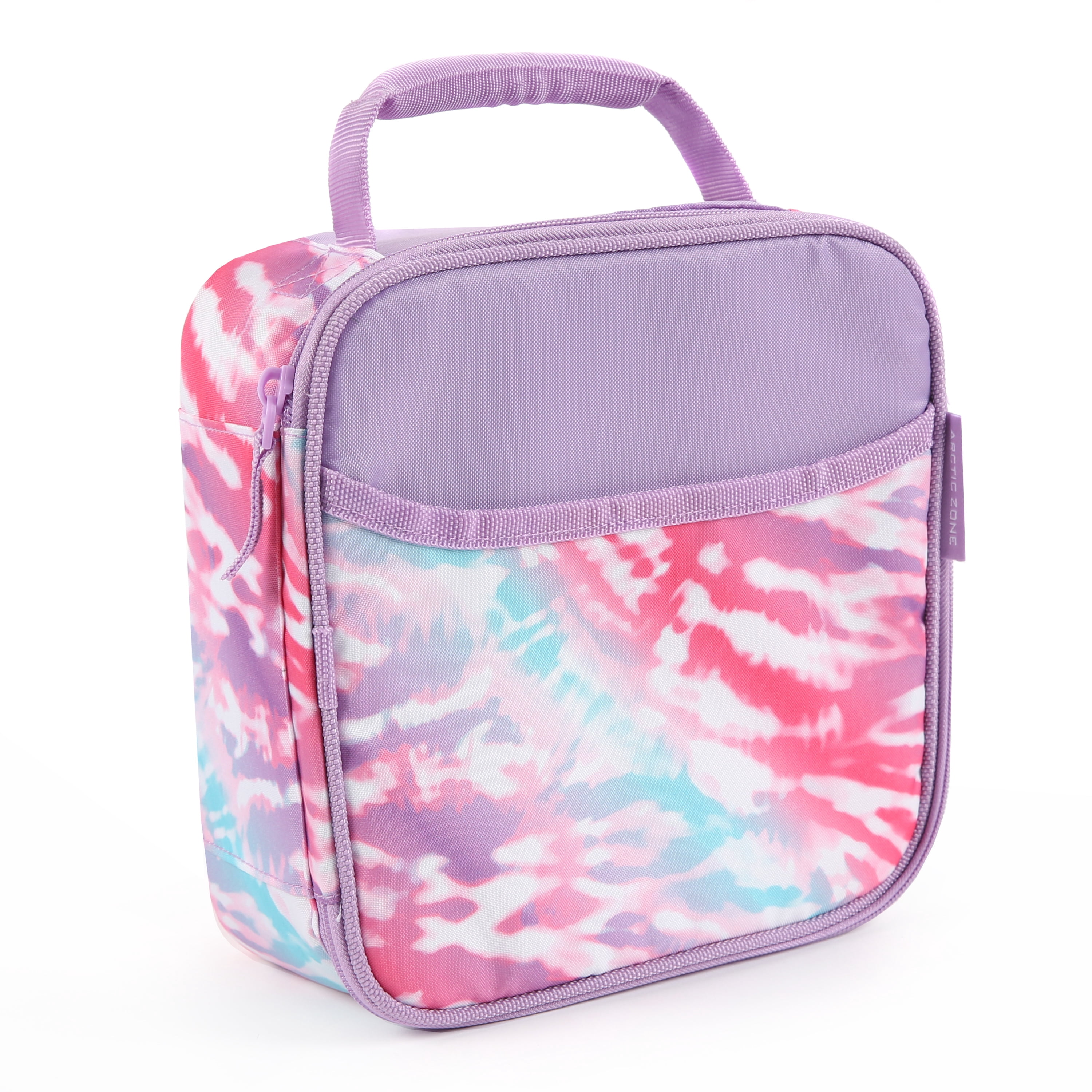Arctic Zone Cotton Candy Tie Dye Lunchbox Combo, Includes food container, water bottle and ice pack