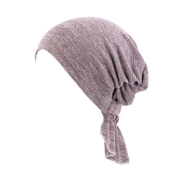 Kelon Women Printed Muslim Turban Hat, Stretch Hijab Headscarf, Breathable Headwrap Cap, Fashion Casual Headwear for Daily Use, One Size Baseball Caps
