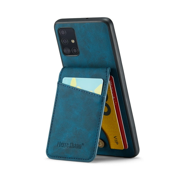 For Samsung Galaxy A13 A14 A22 A23 A24 A33 A34 A51 A52 A53 A54 A71 A72 A73 Case, Dual Layer Lightweight Premium Leather Case Wallet With Card Holders Magnetic Lock Flip Protective Phone Case