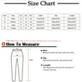 thumbnail image 3 of Buigttklop Pants for Women Women'S Elastic and Able Casual Plaid Pants, 3 of 4