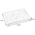 thumbnail image 2 of Decorative Bathroom Vanity Tray Resin Cosmetic Organizer Display Home Decor Bathtub Jewelry Dish Bathtub Serving Tray Holder for home and, 2 of 7