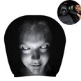 thumbnail image 5 of Scary Headrest Covers for Cars,Ghost Face Headrest Cover, 2 pcs Breathable Polyester Spooky Ghost Face Auto Seat Protector for Halloween Car Decorations, 5 of 5