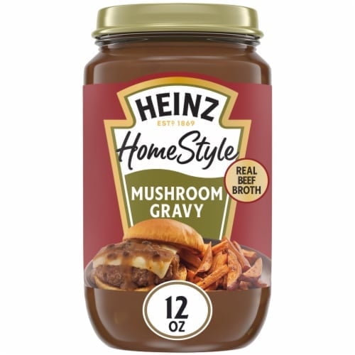 Heinz Homestyle Mushroom Gravy 12 oz - Pack of 2