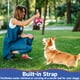 thumbnail image 2 of Pelota de fútbol de juguete para perros Diman con correas para perros pequeños (12,7 cm), 2 of 7