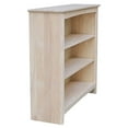 thumbnail image 3 of Pemberly Row 38" Wide Shaker Bookcase - 36 in H - Unfinished, 3 of 7