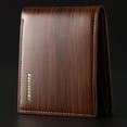 thumbnail image 5 of FAMTKT Mens Fashion Leather Id Card Holder Billfold Purse Wallet Handbag, Men's Short Purse, 5 of 7