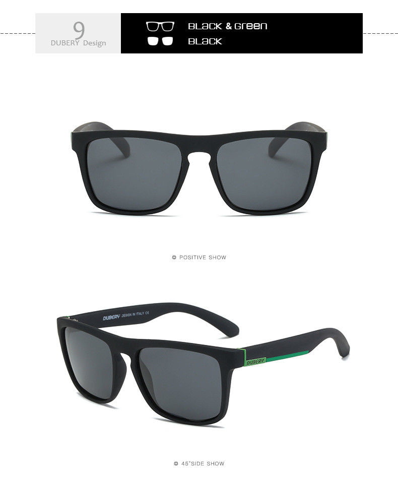 Aviator Driving Men's Polarized Sunglasses Fashion Sports UV400 Black Eyewear
