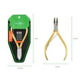 thumbnail image 3 of GOLD Nail Nipper - M-555 (Hard Steel), 3 of 5