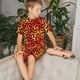 thumbnail image 4 of Balery Flying Black Bat Conjunto de Pijama Infantil de Manga Corta con Estampado – Ropa de Dormir de Algodón Suave-3X-Large, 4 of 6