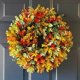 thumbnail image 1 of Corona de ratán de Navidad, ramas naturales de pino, bayas y conos de pino, suministros de Corona de Navidad, decoración de Puerta del hogar para Año Nuevo, 1 of 4