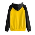 thumbnail image 3 of Timegard Sweatshirts for Women Long Sleeve Hoodies Pullover Fall Color Block Loose Tops with Pockets, 3 of 4
