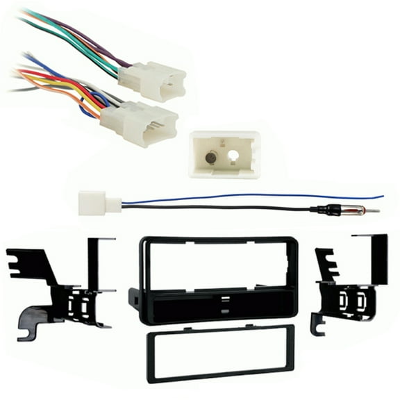 Scion iQ 2012-2015 Single DIN Aftermarket Stereo Harness Radio Install Dash Kit