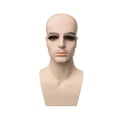 thumbnail image 1 of Cabeza de maniquí masculino con hombros, cabeza de maniquí profesional de entrenamiento, peluca Piel con barba, 1 of 9