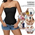 thumbnail image 5 of MISS COCOLI Strapless Shapewear Bodysuits for Women with Built in Bra Removable Tummy Control Shapewear Thong Sculpting Body Shaper, 5 of 6
