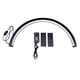 thumbnail image 2 of Lámpara de escritorio para uñas de media , luz de relleno para salón y belleza, arco multiusos, lámpara LED de 36W para tecnología de uñas, negro, 2 of 8
