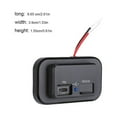 thumbnail image 4 of Inteprter Universal de tableta para teléfono móvil de coche tipo c USB Panel de enchufe de carga rápida toma de corriente accesorios Teléfono y Comunicación, 4 of 6