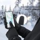 thumbnail image 4 of Guantes térmicos de invierno con código L, para hombres, mujeres, clima frío, ciclismo, senderismo, correr, guantes impermeables a prueba de viento para pantalla táctil,, 4 of 4