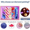 thumbnail image 5 of Diamond Painting Kits for Adults Fantasy Shell Seaside Large Full,DIY 5D Diamond Art 12 * 16inch, 5 of 5