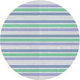 thumbnail image 1 of Ahgly Company Indoor Round Patterned Pale Blue PAT1735X Area Rugs, 6' Round, 1 of 6