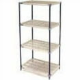 thumbnail image 5 of Global Industrial PM24307N5 Beige & Blue Nexelite Vented 5 Tier Nexelon Plastic Shelving - 30 x 24 x 74 in., 5 of 5