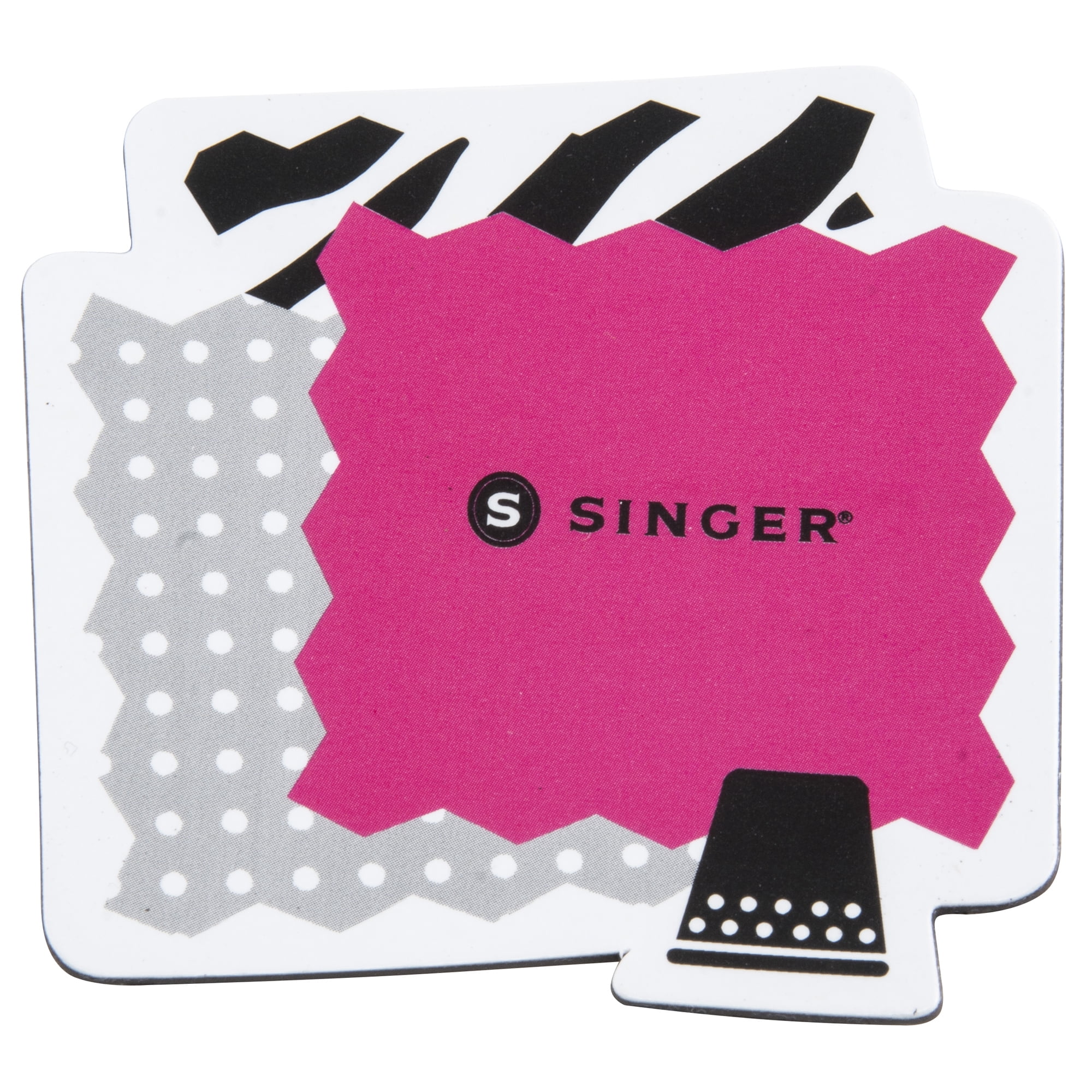 Large Eye Hand Needles On Magnetic Card-12//Pkg