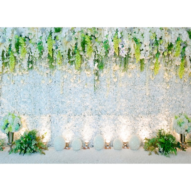Telones de fondo para fotografía de bodas de 2,1 x 1,5 m/7 x 5 pies