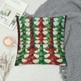 thumbnail image 2 of COMIO  Throw Pillow Covers,Pillowcase Decor for Couch Sofa Bedroom Car Living Room,Christmas Tree Seamless Pattern, 2 of 5