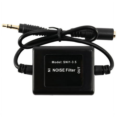 SNI-1/3.5 Noise Filter ripple mass filter insulator 3.5mm Black