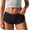 Black, variant on Pajamas Shorts for Women Low Rise Side Slit Y2k Micro Shorts Lounge Shorts Pj Bottoms
