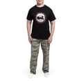 thumbnail image 5 of CafePress - I've Been Working On The Railroad Men's Dark Pajam - Men's Dark Loose Fit Cotton Pajama Set, 5 of 7