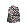 thumbnail image 4 of Nintendo Mario Kart  Boys' 17" Allover Print Checkered Backpack, Black/White, 4 of 5