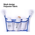 thumbnail image 4 of Organizador De Juguetes De Baño De Malla, Soporte De Juguete Para Bañera Colgante De Almacenamiento Portátil De Gran Capacidad De 2 Uds Para Gel De Ducha Para Niños, 4 of 7