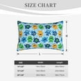 thumbnail image 4 of Sikiie Cartoon Monster Print Plush Pillow Cover, Wrinkle-proof and Stain-resistant Pillow Protector without Pillow Core, Home Decoration-20"x30", 4 of 6