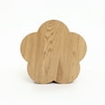 thumbnail image 6 of LuxenHome Wood Grain Manufactured Wood 20.5-Inch Tall Round End and Side Table, 6 of 9