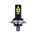 thumbnail image 1 of 2X H4 Motorcycle 3030 LED Hi-Lo Beam Headlight Head Light 6500K Bulb Lamp 12-24V, 1 of 1