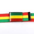 thumbnail image 5 of Rasta Jamaican RGY Canvas Belt with Styilish Buckle, 5 of 6