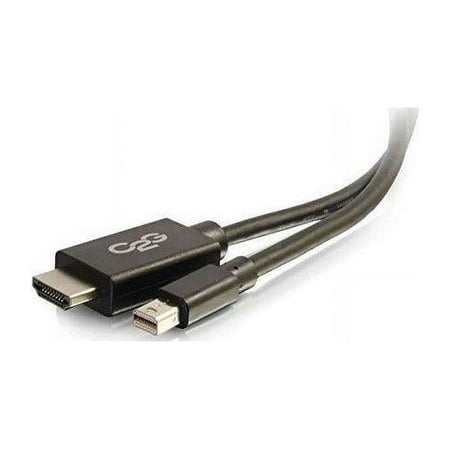 UPC: 0757120544210 | C2g 6Ft Mini Displayport To Hdmi Adapter Cable – Black – Taa