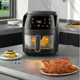 thumbnail image 1 of Grande Friteuse à Air Chaud à Écran Tactile Coloré - Capacité de 6L, Temps et Température Réglables, 1 of 4