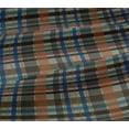 thumbnail image 4 of oneOone Viscose Jersey Fabric Madras Check Print Fabric BTY 60 Inch Wide, 4 of 4