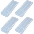 thumbnail image 1 of QPENWEI 4 Pièces Transparent Antidérapante Bloc Arrêts de Portes Durables Butee de Portail Bloque Butoir de Porte Empilables pour Tous Types de Sols en Intérieur et Extérieur, 1 of 3
