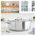 thumbnail image 2 of Winco -Grade Stainless Steel Brazier with Lid, 20 Quart, 2 of 6