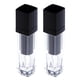 thumbnail image 2 of 2x Tubo de brillo labial vacío Bálsamo labial Envase cosmético Botellas 4.5ml Viaje Claro jinwen Envase de brillo de labios vacío, 2 of 8
