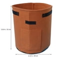 thumbnail image 1 of Minkissy Tan 1Pack Breathable Potato Containers Pot with Flap Window Design for Patios, 1 of 5