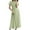 Green, variant on Maxi Dresses for Women, Women's Casual Dresses, Spring and Summer Fashion Vacation Short Sleeve Crew Neck Dresses